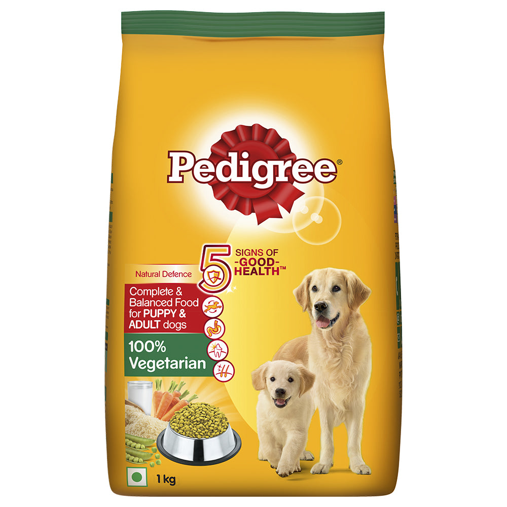 PEDIGREE® Complete & Balanced Food for Puppy & Adult Dogs - 100% Vegetarian