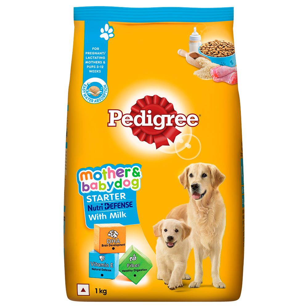 PEDIGREE® Starter Nutri Defense With Milk Pregnant/ Lactating Mothers & Pups (3-12 Weeks) Dry Dog Food