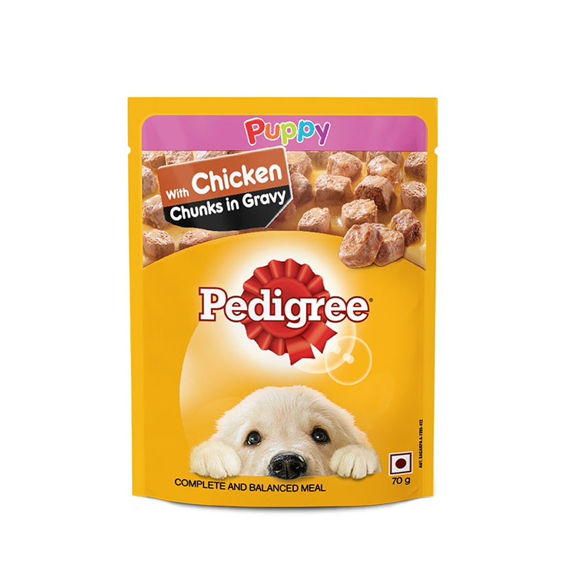 PEDIGREE® Puppy Wet Dog Food - Chicken Chunks in Gravy