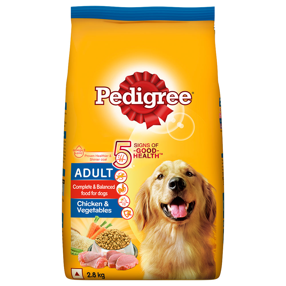 PEDIGREE® Adult Dry Dog Food - Chicken & Vegetables