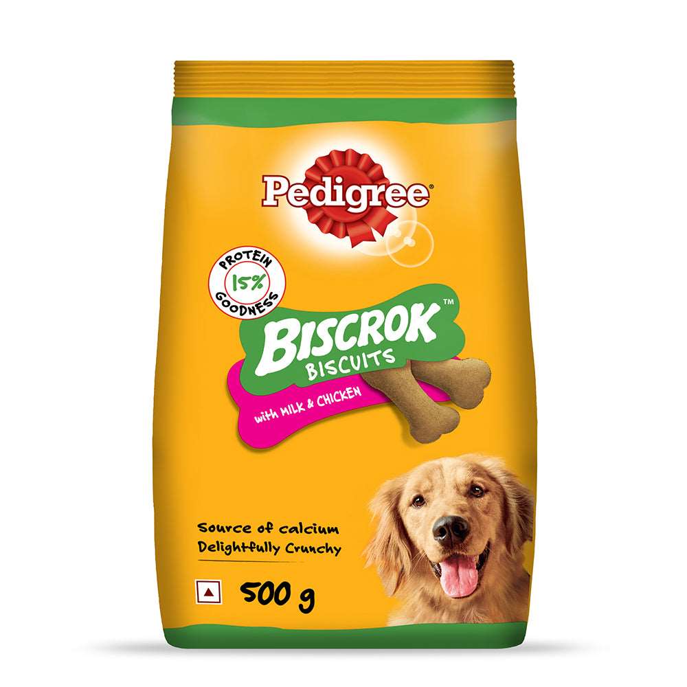 PEDIGREE®BISCROK™ Milk & Chicken Biscuits (Above 4 Months)